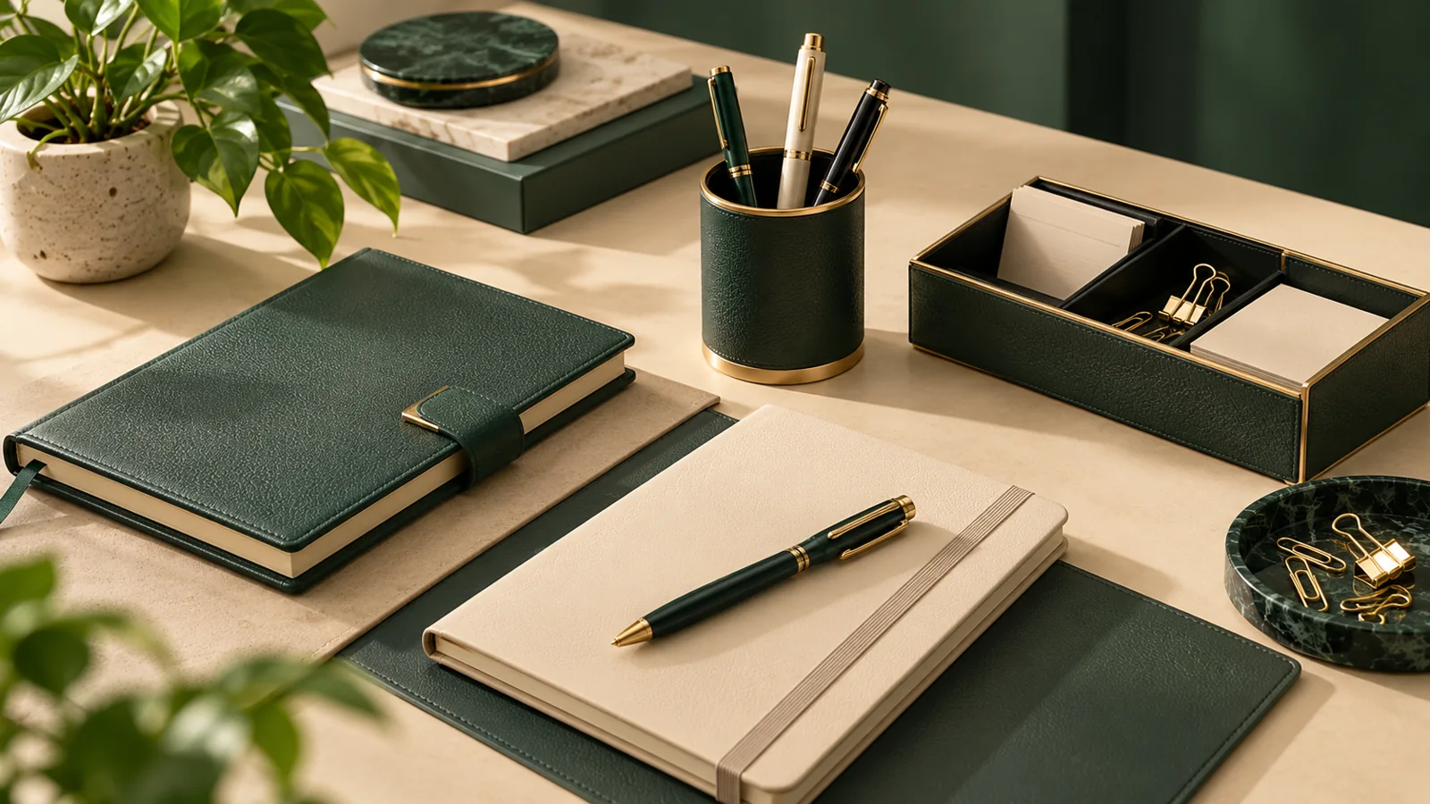 Office diaries and essentials